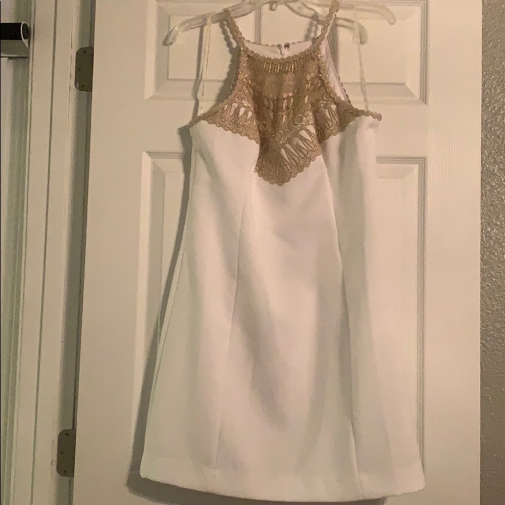 White Lilly Pulitzer dress